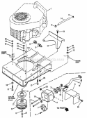 Engine Components (Model Lt180H48Dbv2) Diagram and Parts List for LT180H48DBV2  Snapper Lawn Tractor