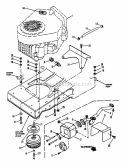 Engine Components Model Lt180H48Fbv2 Diagram and Parts List for LT180H48FBV2  Snapper Lawn Tractor