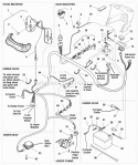 Electrical Group Diagram and Parts List for LT1840 1694808 Snapper Lawn Tractor