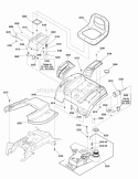 Seat  Seat Deck Group - Evap Compliant Diagram and Parts List for LT2246  Snapper Lawn Tractor