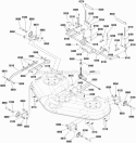 Part Location Diagram of 1761788YP Snapper Motor, Deck Lift