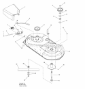 42 Housing Arbor  Blades Group Diagram and Parts List for 1695614  Snapper Lawn Tractor Accessories
