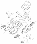 Part Location Diagram of 1739017YP Murray SEAT - HIGH BACK (MS