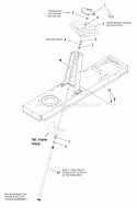 Steering Group Diagram and Parts List for LT23420 2690808 Snapper Lawn Tractor