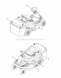 Part Location Diagram of 885197YP Murray DECAL 15.5 HP SNAPP