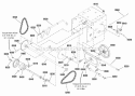 Traction Drive Group - Standard Diagram and Parts List for 1924RX 1695805 Snapper Snow Blower