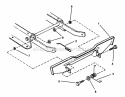 Blade Stop Pedals (Series 17) Diagram and Parts List for M280817B 82519 Snapper Lawn Tractor