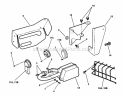 Exhaust Muffler  Engines Diagram and Parts List for M280817B 82519 Snapper Lawn Tractor