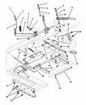 Rails Lift Arms Cam Lift (Series 19) Diagram and Parts List for EM250819BE  Snapper Lawn Tractor