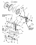 Smooth Clutch Assembly (Series 19) Diagram and Parts List for EM250819BE  Snapper Lawn Tractor