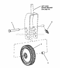 Part Location Diagram of 7046667YP Murray Pin Wheel