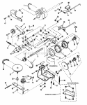 Drive System Self-Propelled Diagram and Parts List for MRP216014T  Snapper Lawn Mower