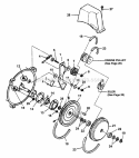 Part Location Diagram of 7053580 Snapper Assembly, Idler Arm