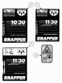 Part Location Diagram of 7045183YP Briggs and Stratton (s) decal control e