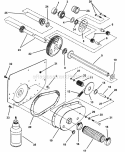 Differential RH Fender Diagram and Parts List for 281016BE  Snapper Lawn Tractor