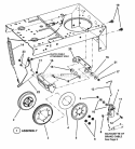 Smooth Clutch Assembly Diagram and Parts List for 281016BE  Snapper Lawn Tractor