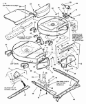 Part Location Diagram of 7034168BZYP Murray BLADE 33 HIGH LIFT