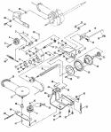 Drive System Self-Propelled Diagram and Parts List for NFRP216012E 82431 Snapper Lawn Mower