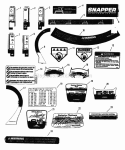 Part Location Diagram of 7028431YP Briggs and Stratton Decal logo / self-pr