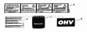 Decals (Part 2) Diagram and Parts List for ELP21500KWV  Snapper Lawn Mower