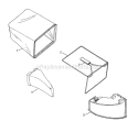 Discharge Components Diagram and Parts List for ELP21500KWV  Snapper Lawn Mower