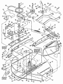 30 Cutting Deck Belts Brakes Diagram and Parts List for NLT120G30DB  Snapper Lawn Tractor