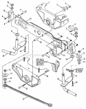 Front Axle  Front Wheel Parts - Axle Diagram and Parts List for NLT120G30DB  Snapper Lawn Tractor