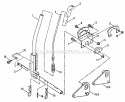 Implement Lift Parts Diagram and Parts List for NLT120G30DB  Snapper Lawn Tractor