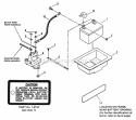 Electrical Components Diagram and Parts List for NLT120G30DB  Snapper Lawn Tractor