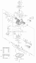 Transmission Service Parts - Tuff Torq K46Bp Diagram and Parts List for ELT18538F 2690864 Snapper Lawn Tractor