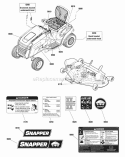 Part Location Diagram of 1751936 Snapper Decal, 21Hp