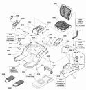 Seat Deck  Fuel Tank Group - Evap Compliant (195Gt 21Gt  24Gt) Diagram and Parts List for NXT2452 2691010 Snapper Lawn Tractor