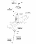 Steering Group Diagram and Parts List for LT2452 2690980 Snapper Lawn Tractor