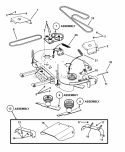 48 Cutting Deck Assembly (Final Assy) Diagram and Parts List for NZM19483KWV  Snapper Lawn Tractor