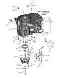 Part Location Diagram of 7075625YP Murray PULLEY HYDRO A-B