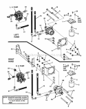 Hose Assembly (61 Deck Series 1) Pt1 Diagram and Parts List for NZM27611KH  Snapper Lawn Tractor
