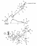 Front Frame Assembly Pt2 Diagram and Parts List for NZM27612KH  Snapper Lawn Tractor
