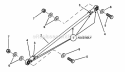 Hydro Pump Linkage Diagram and Parts List for NZM27612KH  Snapper Lawn Tractor