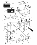 Part Location Diagram of 7058546YP Murray SPOT WELD HINGE BRACKET