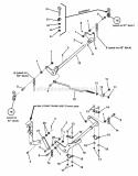 Part Location Diagram of 7075783YP Murray ROD LINK
