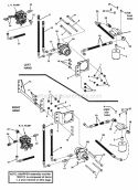 Hose Assembly (61 Deck) Series 1 Diagram and Parts List for NZMJ25611KH  Snapper Lawn Tractor