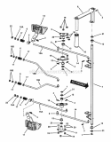 Parking Brake Assembly (Series 1) Diagram and Parts List for NZMJ25611KH  Snapper Lawn Tractor