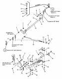 Front Frame Assembly Pt2 Diagram and Parts List for NZMJ25611KH  Snapper Lawn Tractor