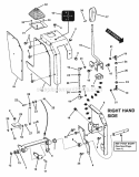 Part Location Diagram of 7075636YP Briggs and Stratton Brkt rubber boot
