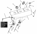 Control Panel Assembly Diagram and Parts List for NZMJ25611KH  Snapper Lawn Tractor