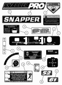 Part Location Diagram of 7075641YP Briggs and Stratton Decal lever control