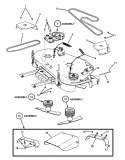 52 Cutting Deck Assembly (Final Assy) Diagram and Parts List for NZMJ25613KH  Snapper Lawn Tractor