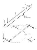 Hydro Pump Linkage Diagram and Parts List for NZMJ25613KH  Snapper Lawn Tractor