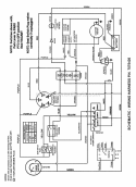 Wiring Schematic (Kohler Engines) Diagram and Parts List for NZMJ25613KH  Snapper Lawn Tractor