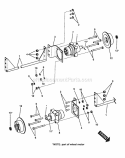 Wheel Motor Assembly Diagram and Parts List for NZMXL30614KH  Snapper Lawn Tractor
